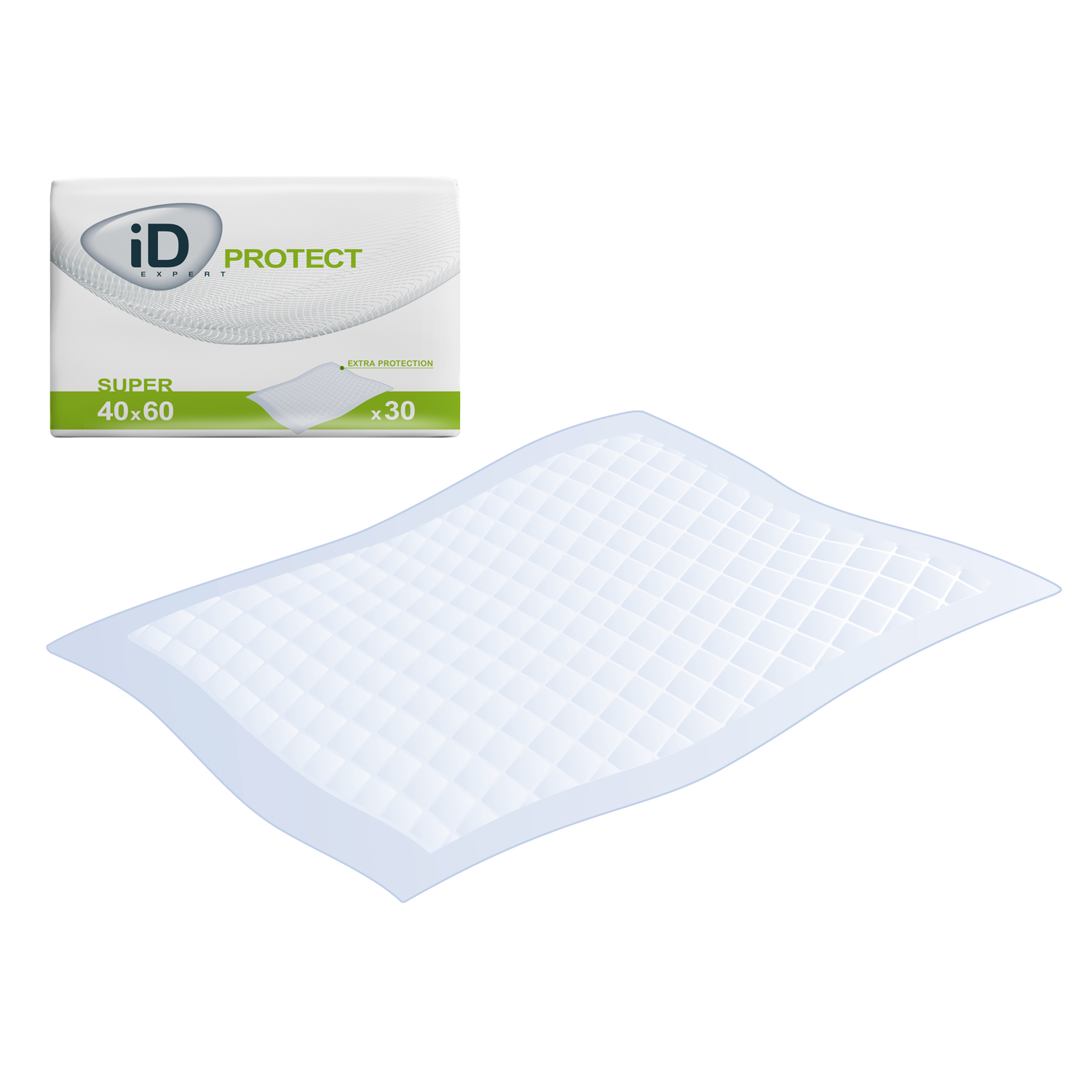 Alèses iD Expert Protect - Super - 60 x 40 CM - 9 paquets de 30 - ONTEX