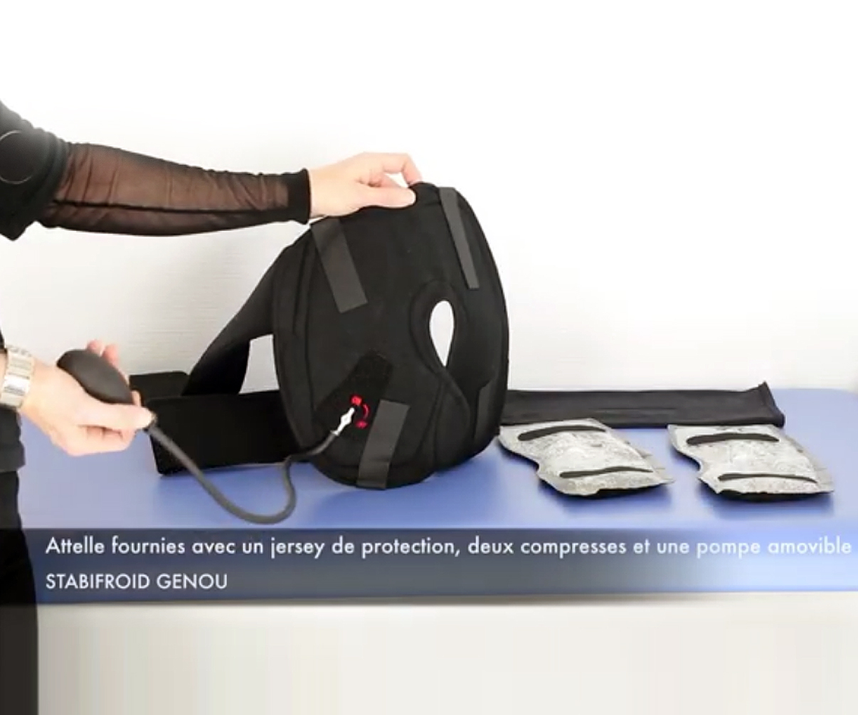 Attelle de Genou - StabiFroid Genou Plus 