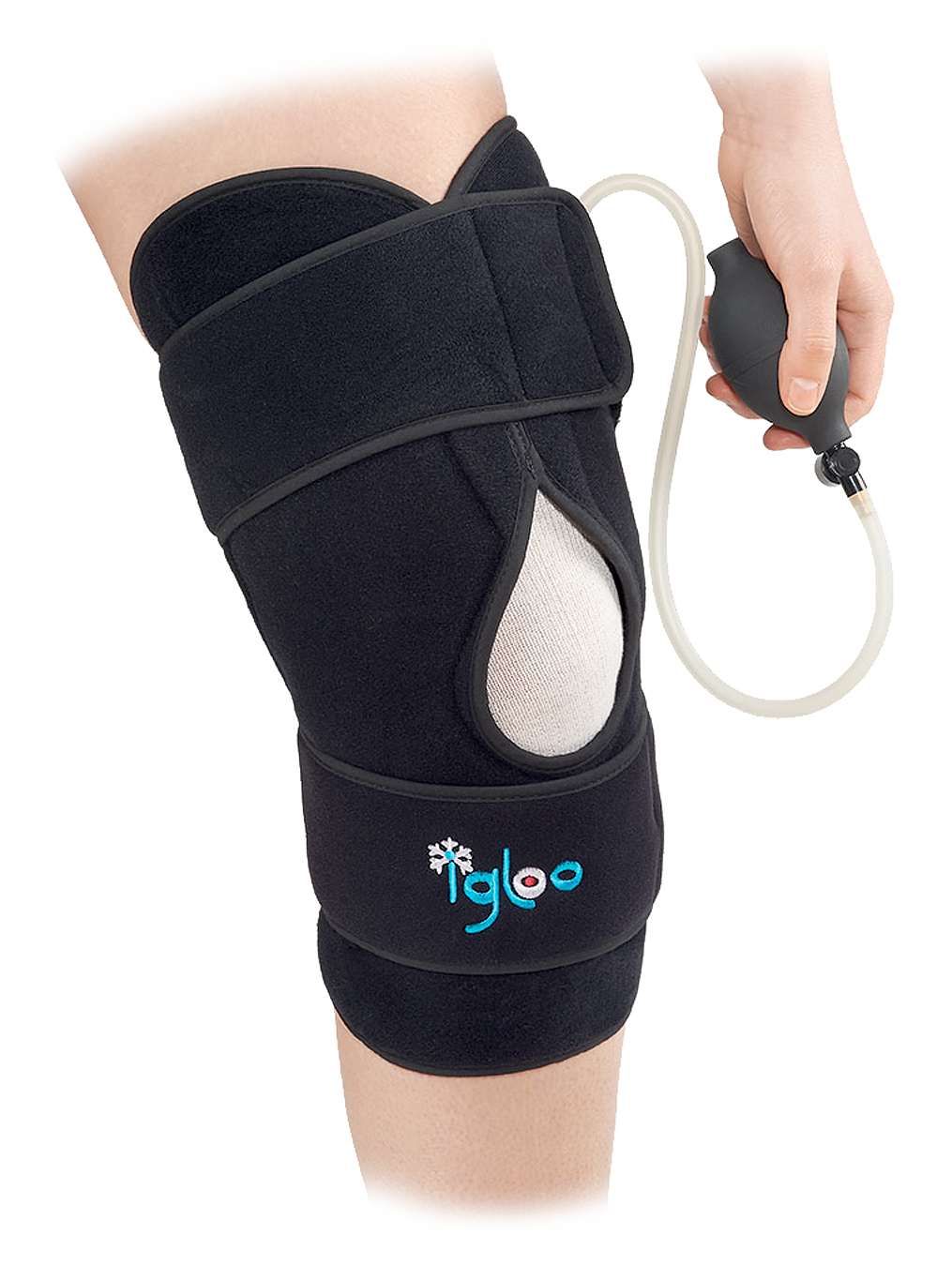 Attelle de Genou - Cryothérapie - Souple - Taille Standard 
