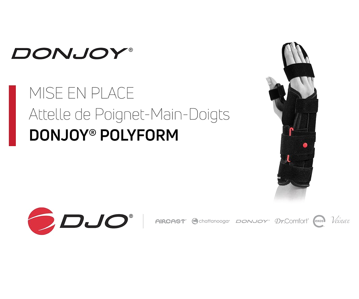 Orthèse Poignet/Main/Pouce - Polyform 