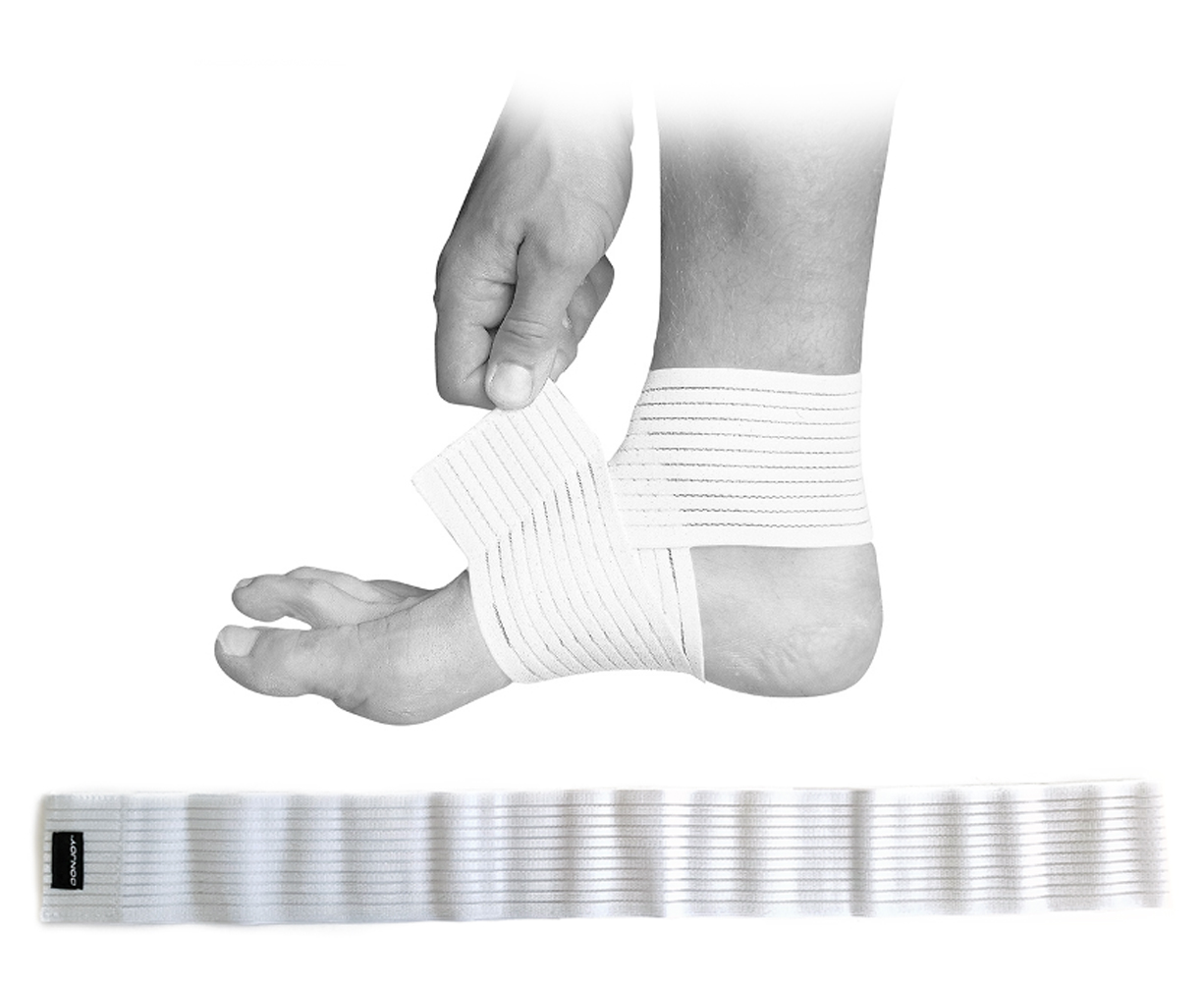 Bande Strapping  - Cheville ou Coude - Blanche 