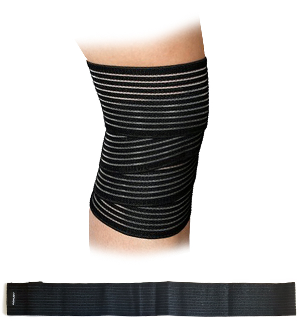 Bande Strapping - Genou - Noire - DJO - Divers Orthopédie - Univers Santé