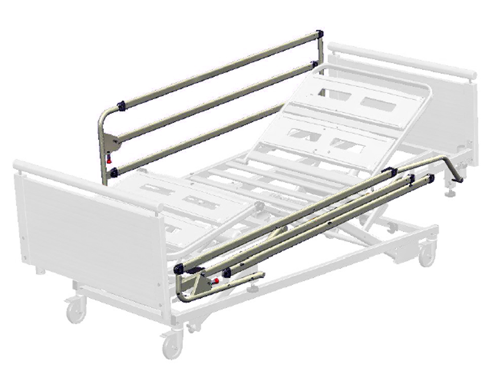 Barrières Lit Médical - Securis - la Paire 