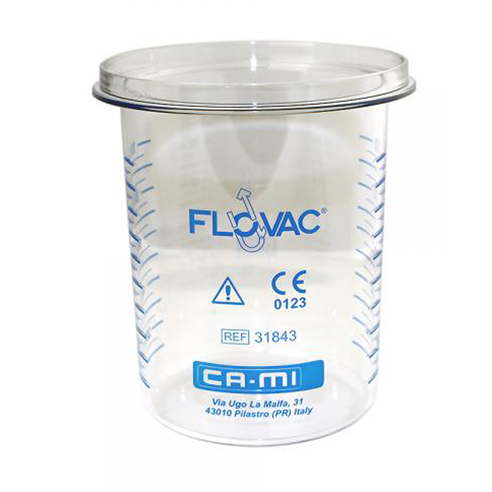 Bocal de récupération - pour poche jetable aspirateur trachéal 