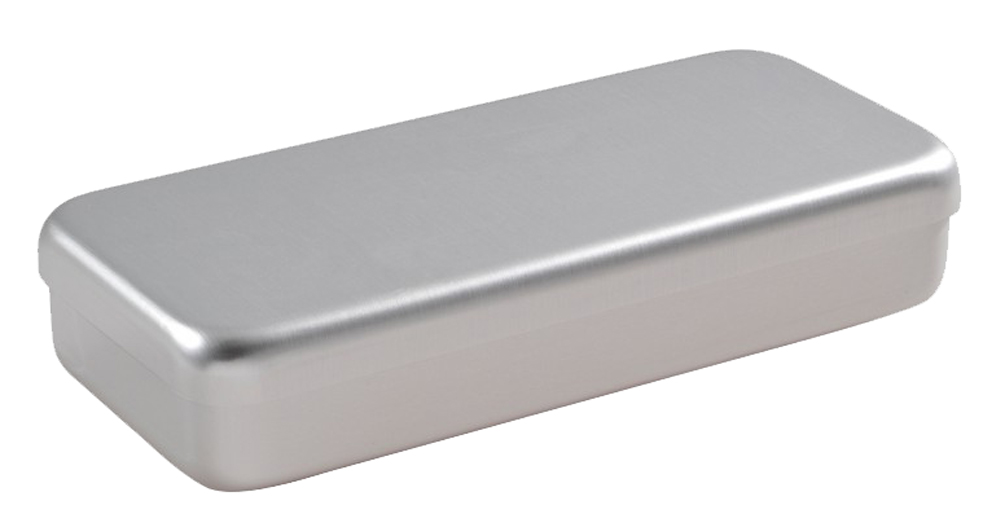 Boîte Aluminium - 17 x 7 x 3 cm - Grise 
