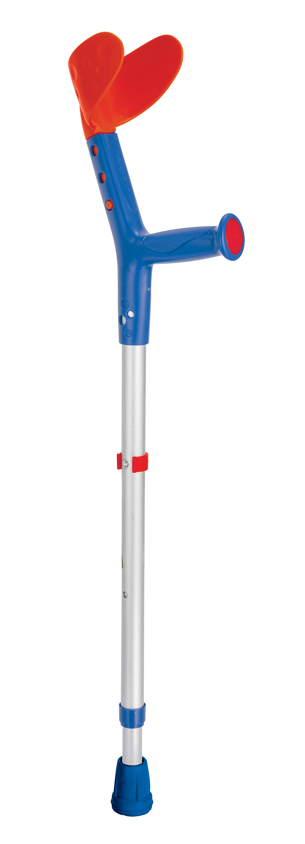 Canne Anglaise - Enfant - Tiki Red & Bleu 