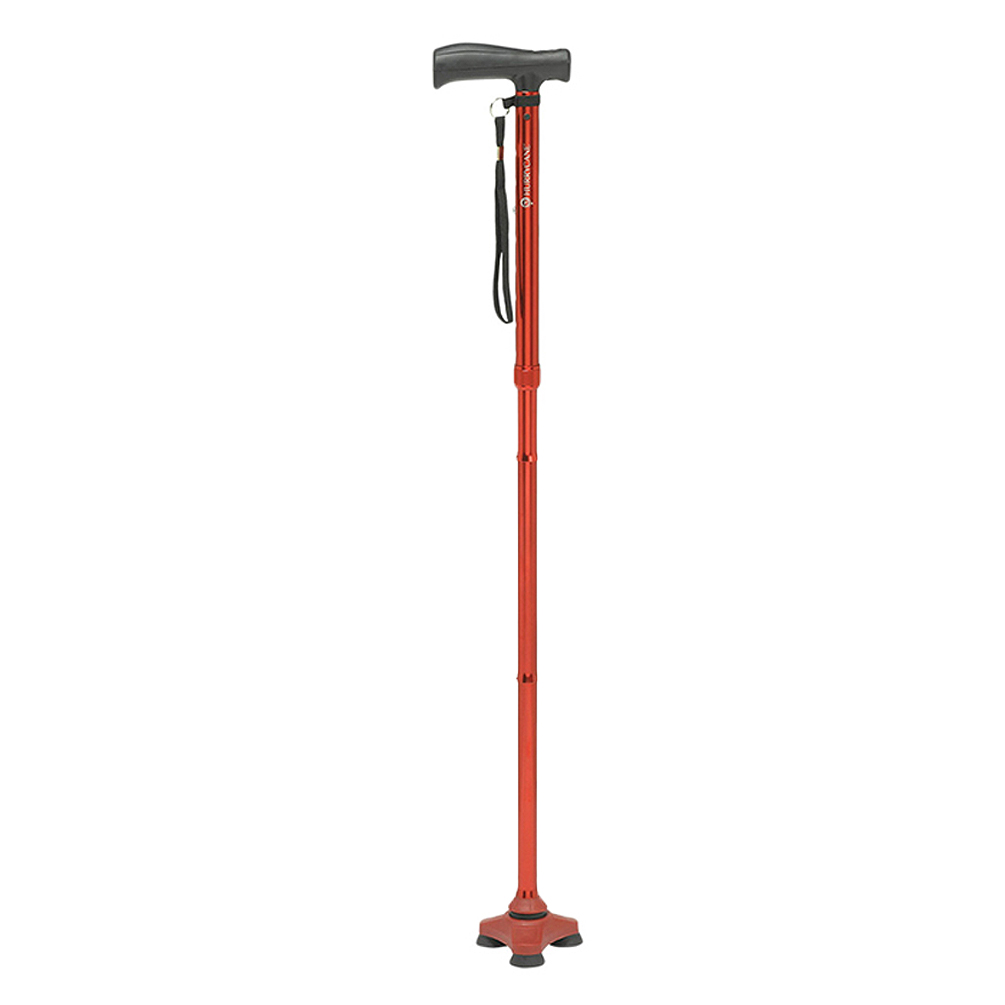 Canne Pliante - Hurrycane - Rouge 