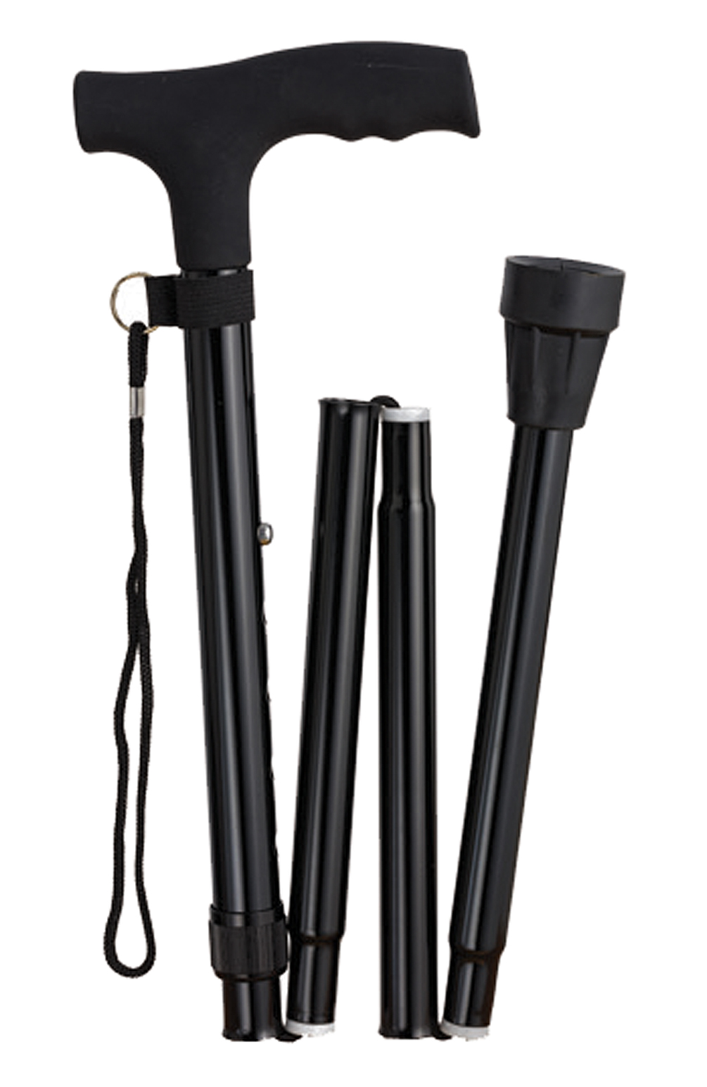 Canne Pliante - Poignée en T Soft Touch 