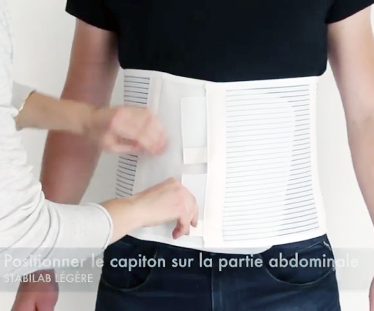 Ceinture Abdominale - Hauteur 25 cm - Stabilab Légère 