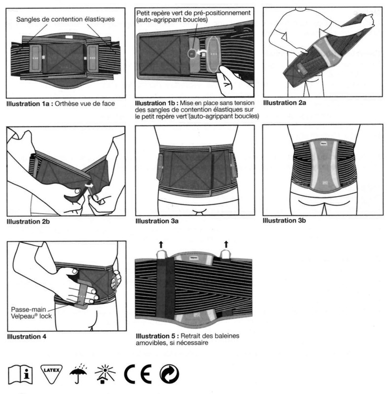 Ceinture Lombaire - Hauteur 21 cm - Dorsamix Classic 