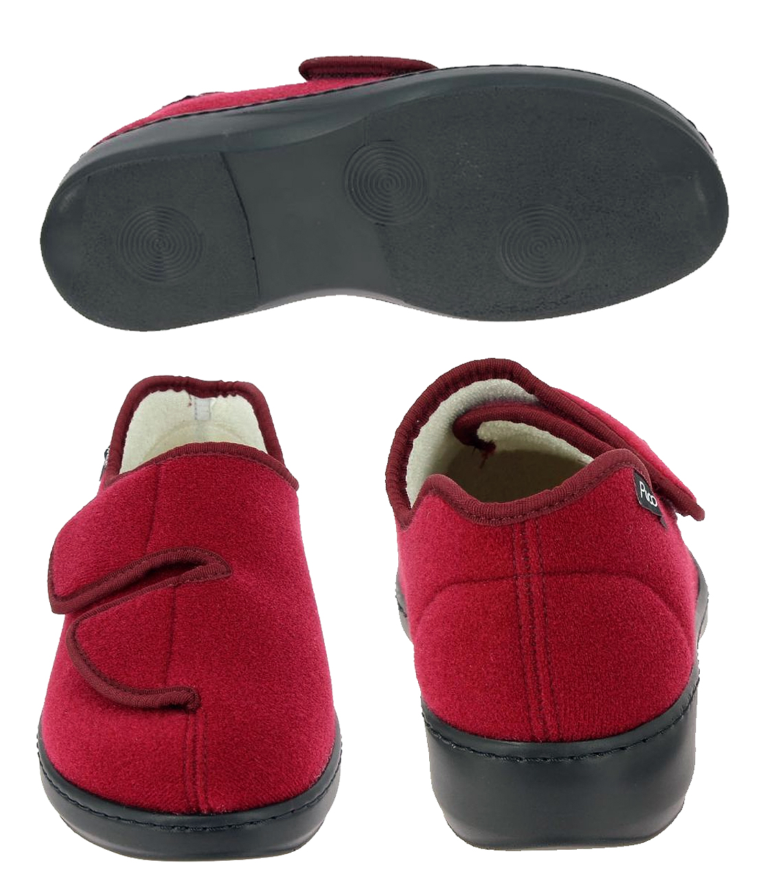 Chaussons CHUT - Homme ou Femme - Athos Bordeaux 