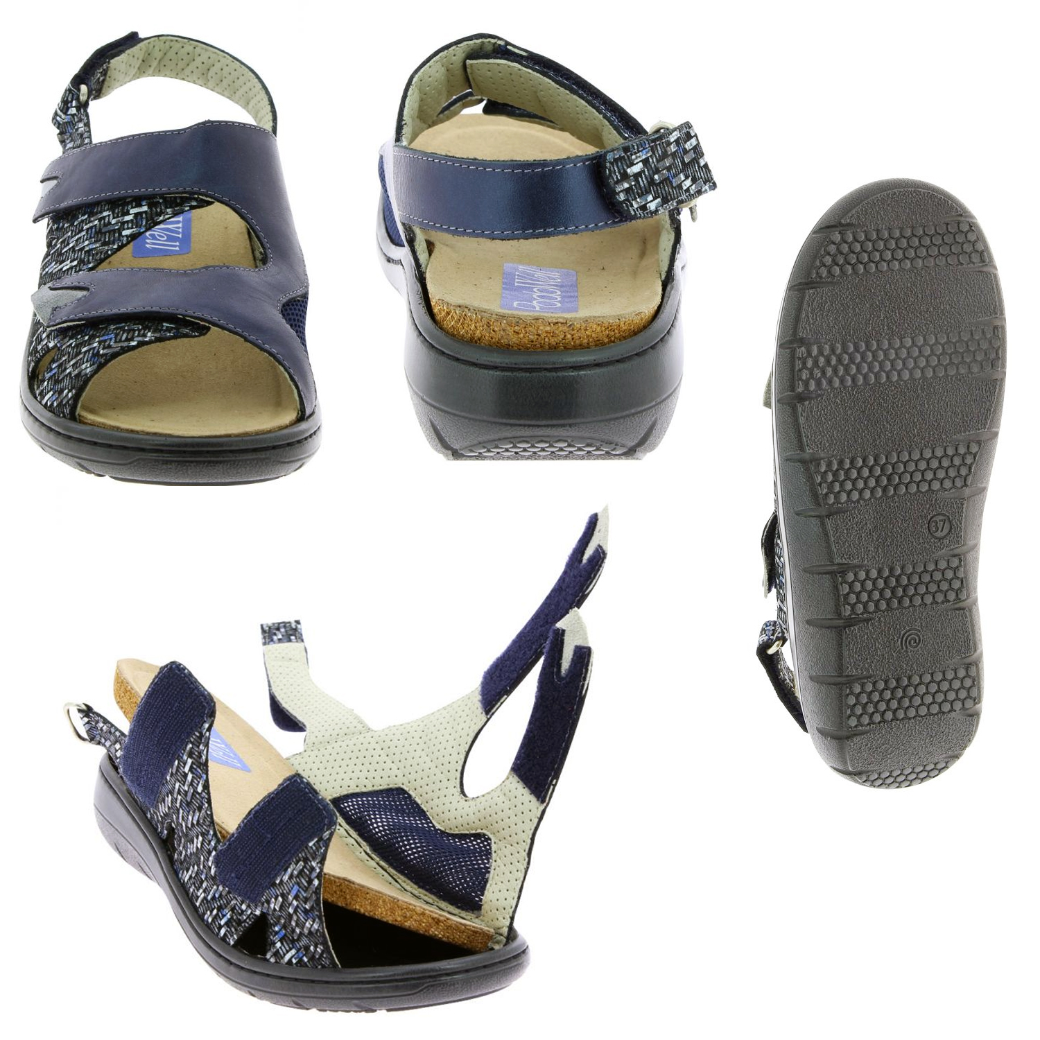 Chaussures CHUT - Femme - Gina Navy 