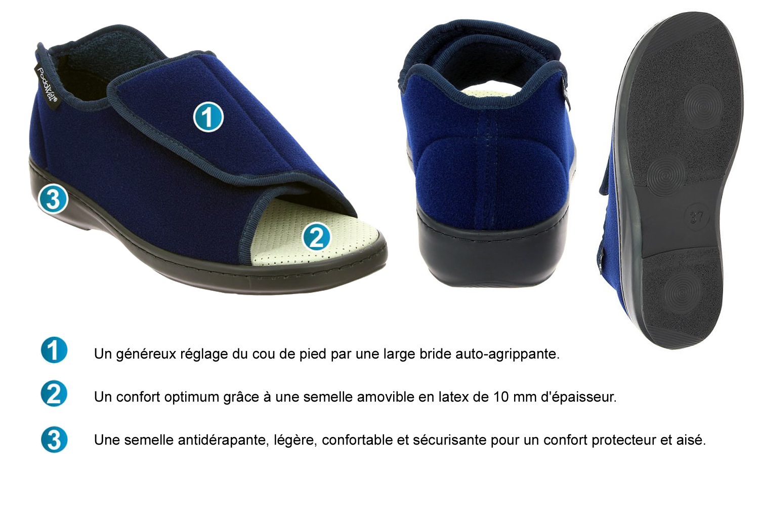 Chaussures CHUT - Homme ou Femme - Alexis Marine 