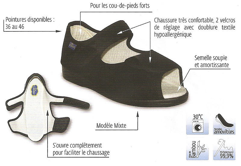 Chaussures CHUT - Homme ou Femme - Cotton - Noir 