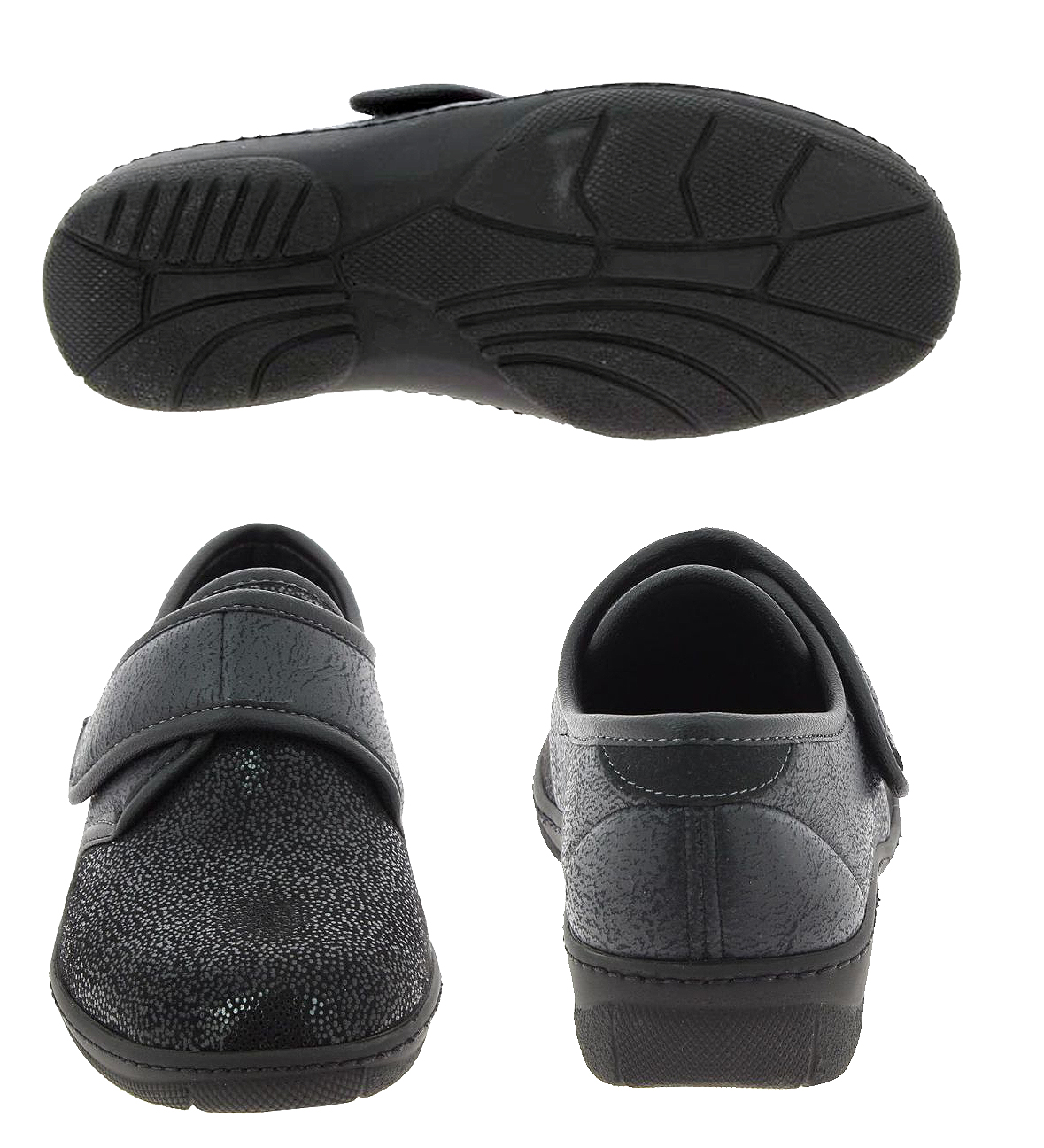 Chaussures CHUT - Femme - Manille Shiny - Noir 