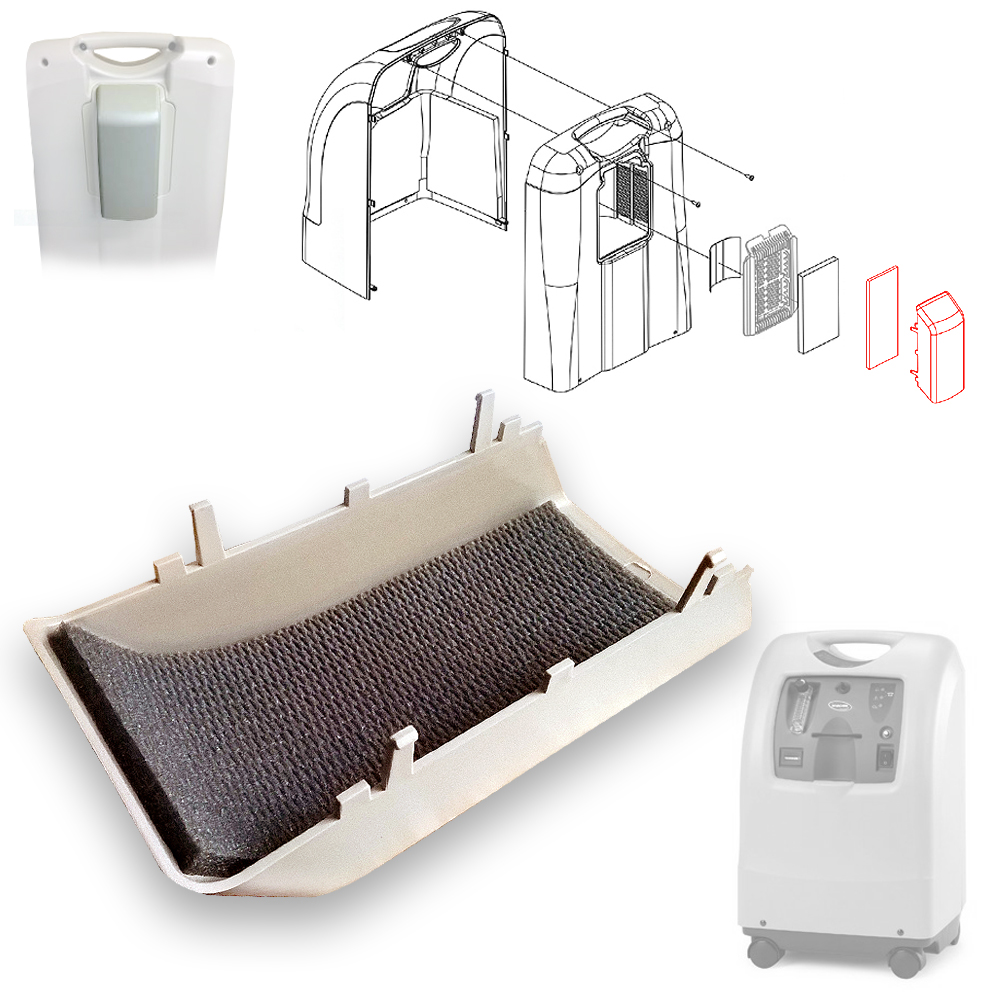 Chicane d'admission concentrateur oxygène Perfecto 2 