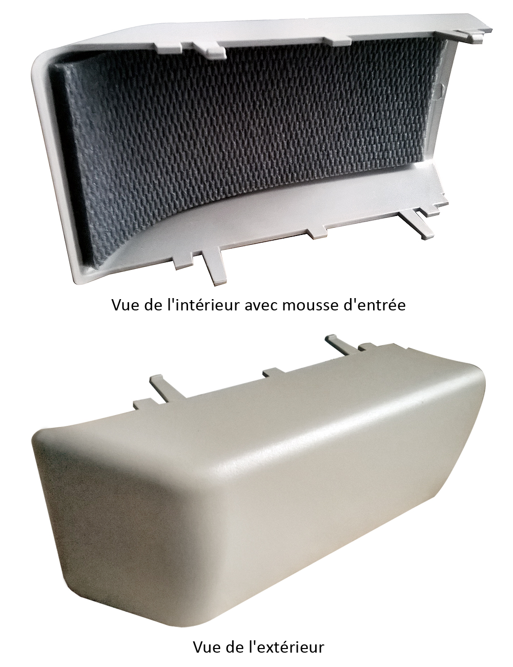 Chicane d'admission concentrateur oxygène Perfecto 2 