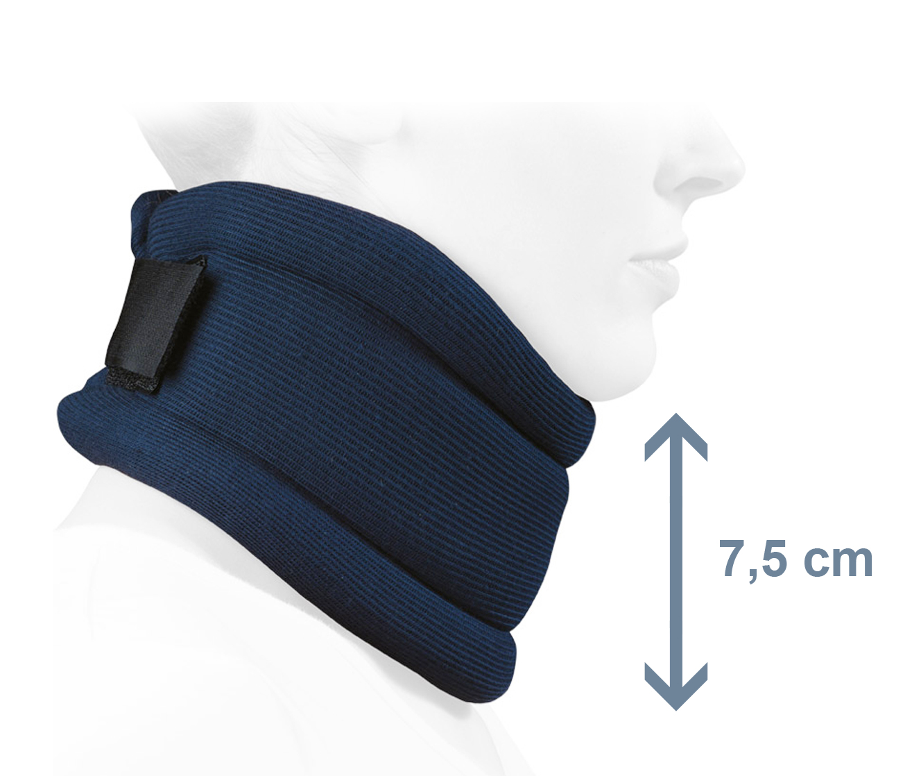 Collier Cervical C1 - Hauteur 7,5 cm 