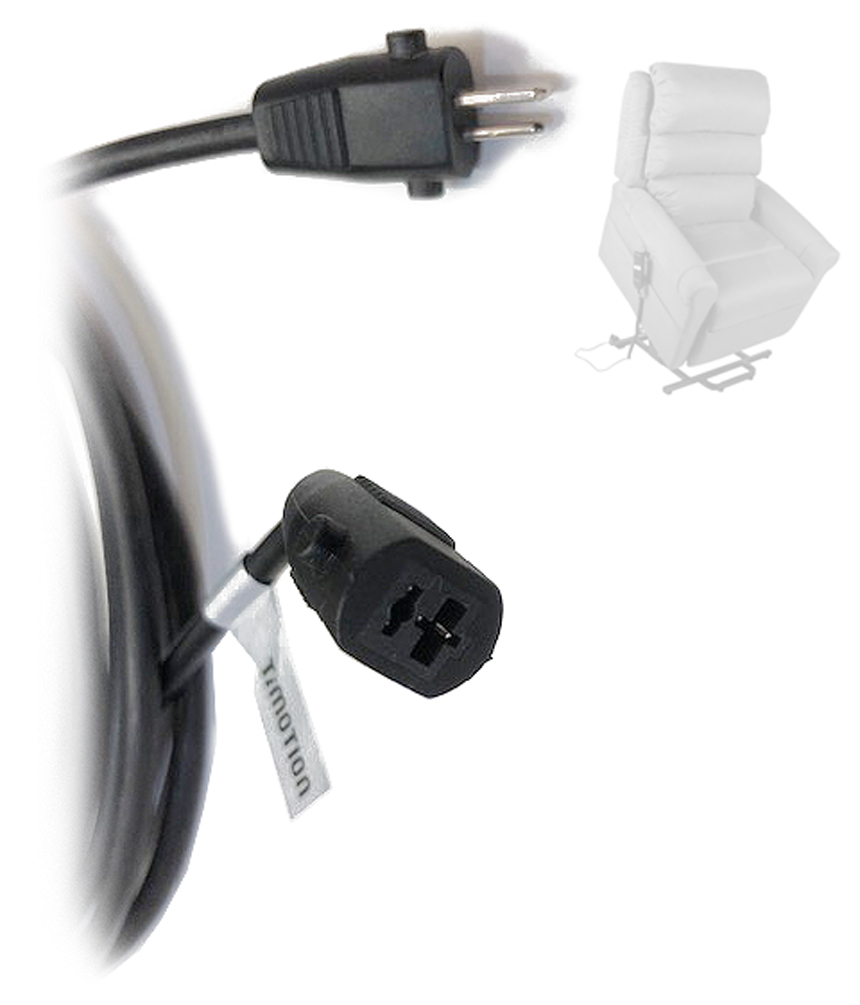 Cordon Alimentation vérin T-Motion - Fauteuil Releveur 