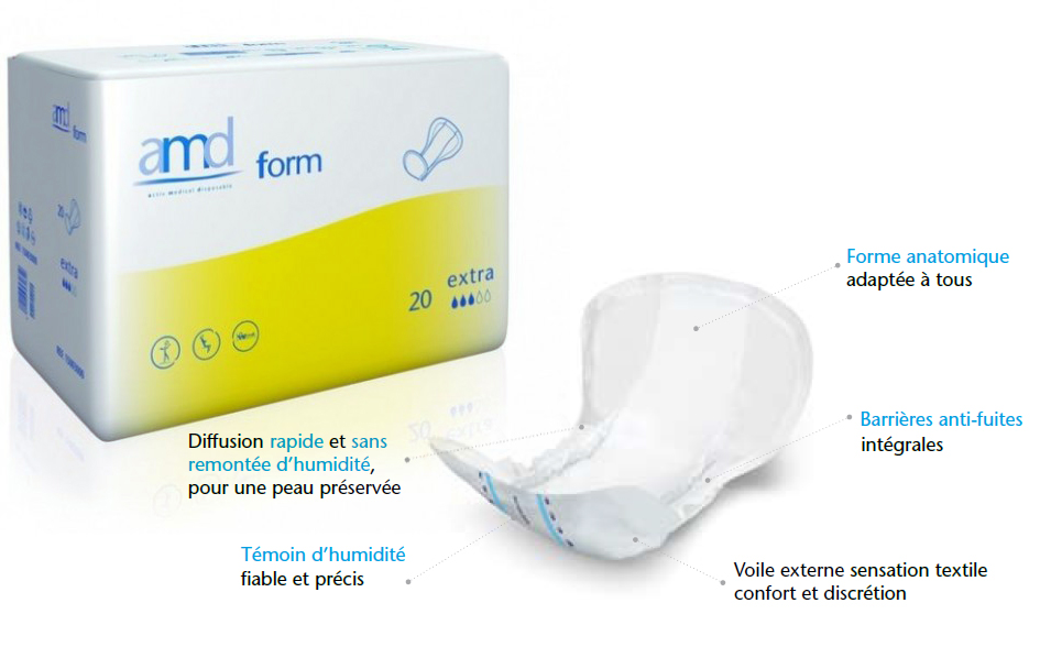 AMD Form - Protections Anatomiques - Paquet de 20