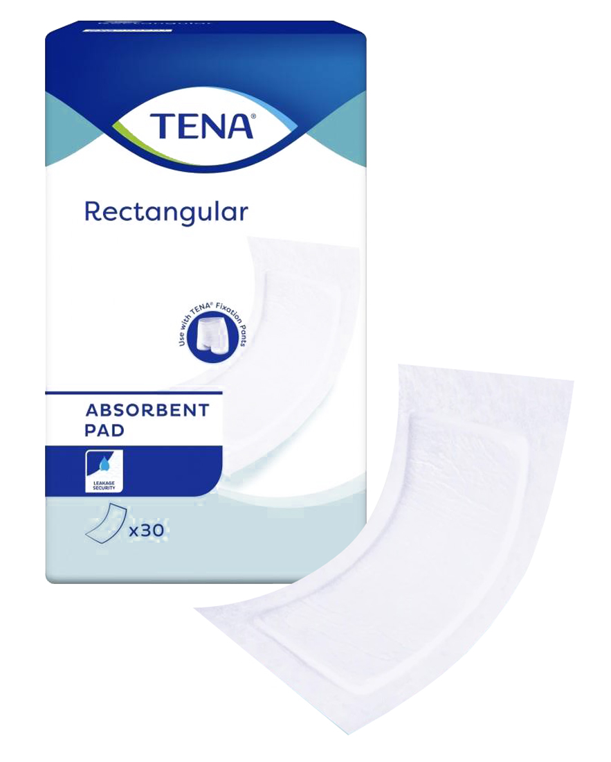 TENA Couches Droites Traversables - Maxi - Paquet de 30