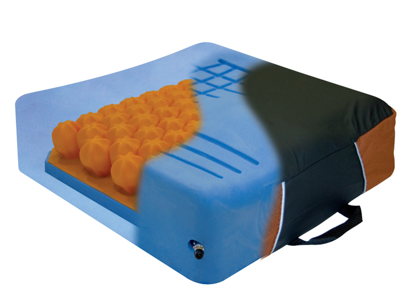 Coussin Anti-escarres - en Mousse et Air - Polyair Confort 