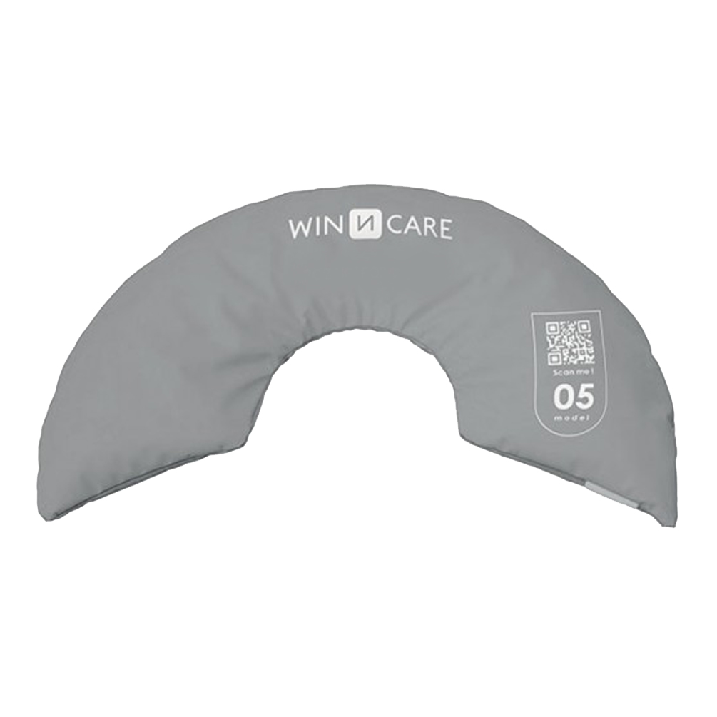 Coussin de Positionnement Demi-Circulaire Demi-bouée - 60x35CM - Microfibres - Poz'In Form Plus Confort 