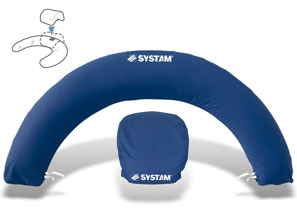 Coussin de Positionnement - 1/2 Lune + Plot - Microfibres 