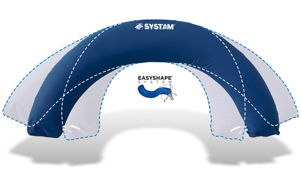 Coussin de Positionnement - 1/2 Lune + Plot - Microfibres 