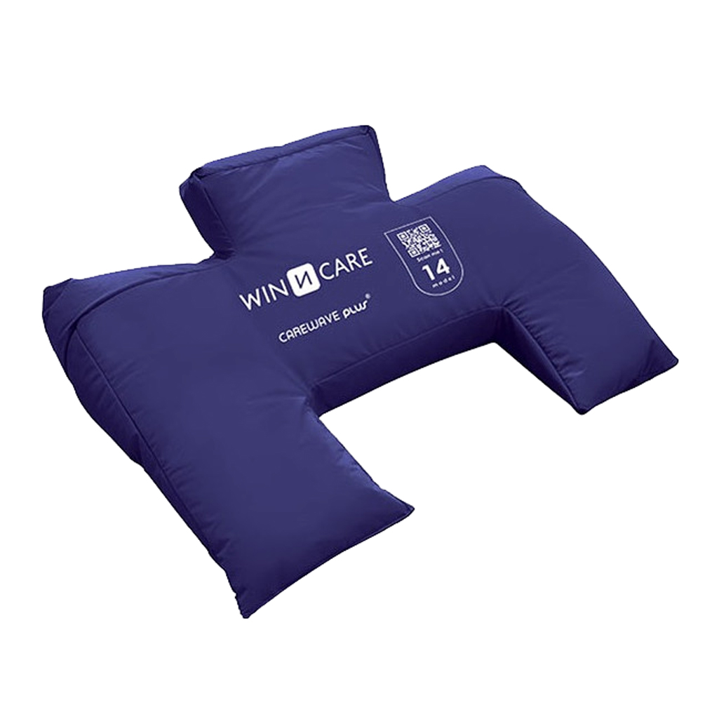 Coussin de Positionnement Semi fowler - 70 x 50 x 10 cm - Microbilles  Plus 