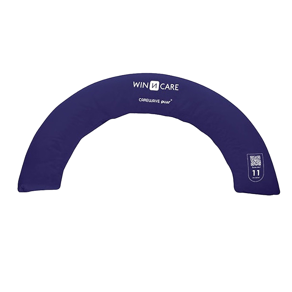 Coussin de Positionnement Demi-lune - 130 x 80 cm - Microbilles  Plus 