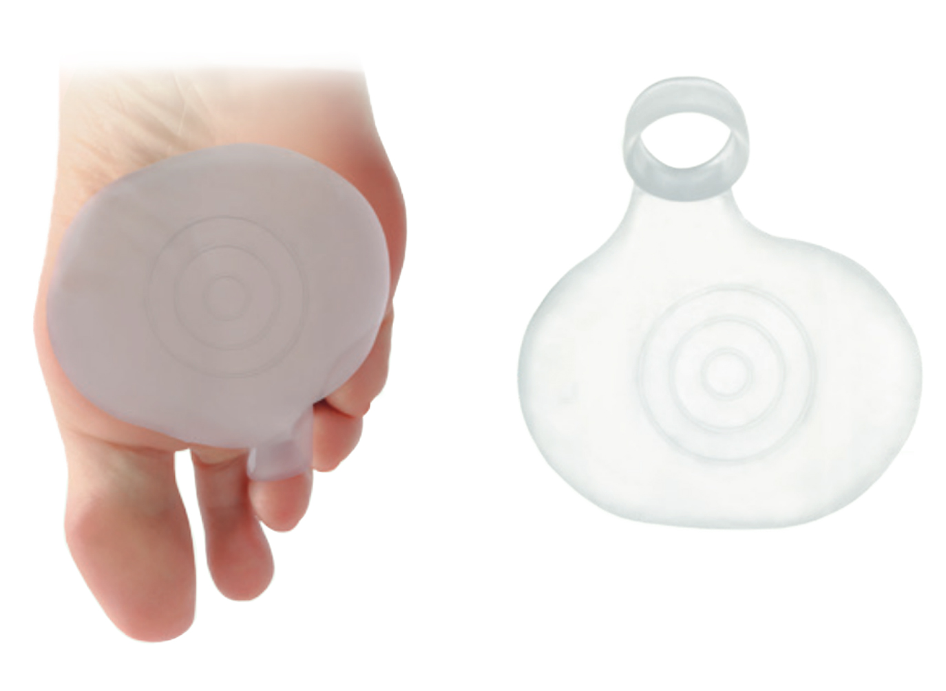 Coussinet Avant Pied avec Anneau - SofToes - Boîte de 2 