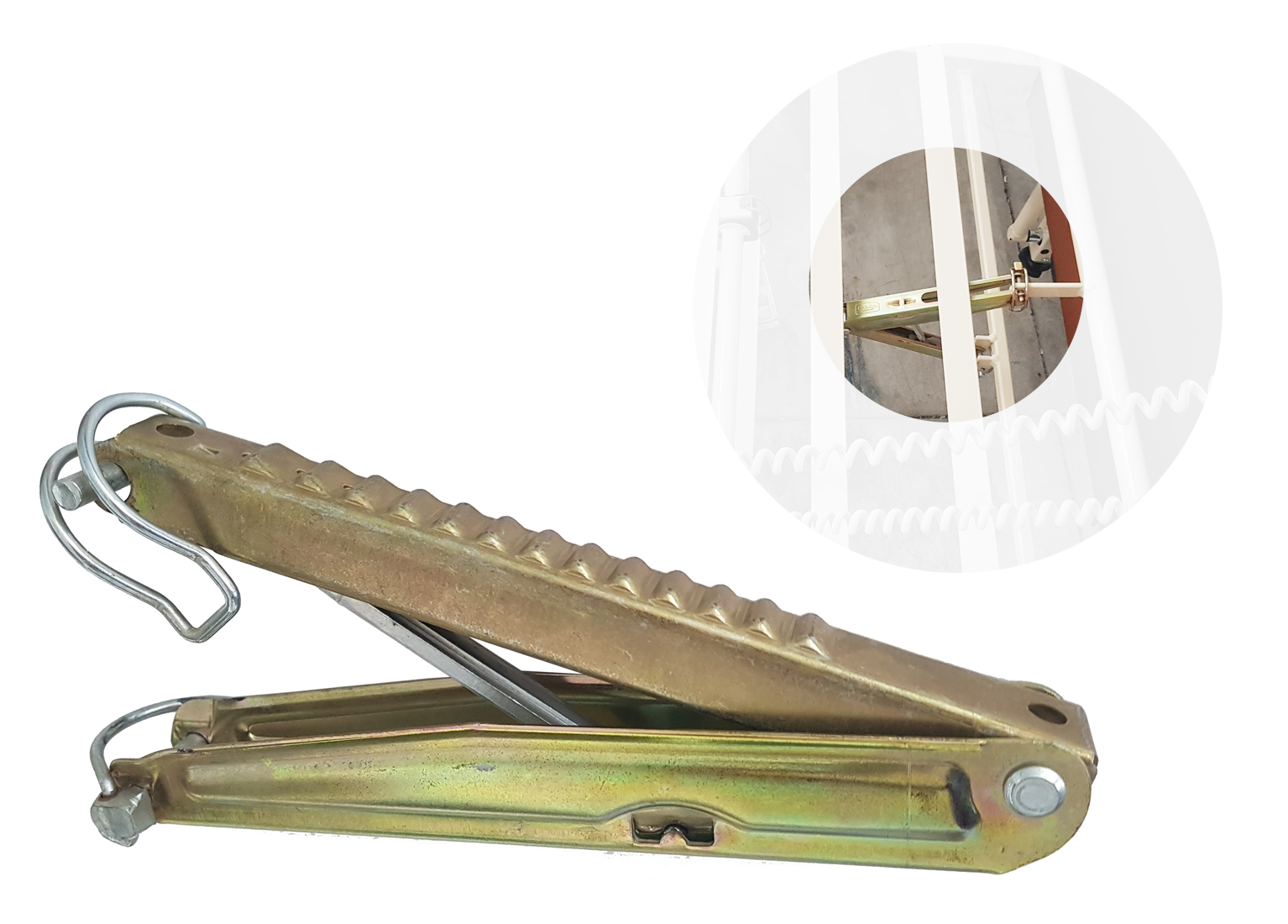 Crémaillère + Goupilles - Lit Alegio - 2 Fonctions 