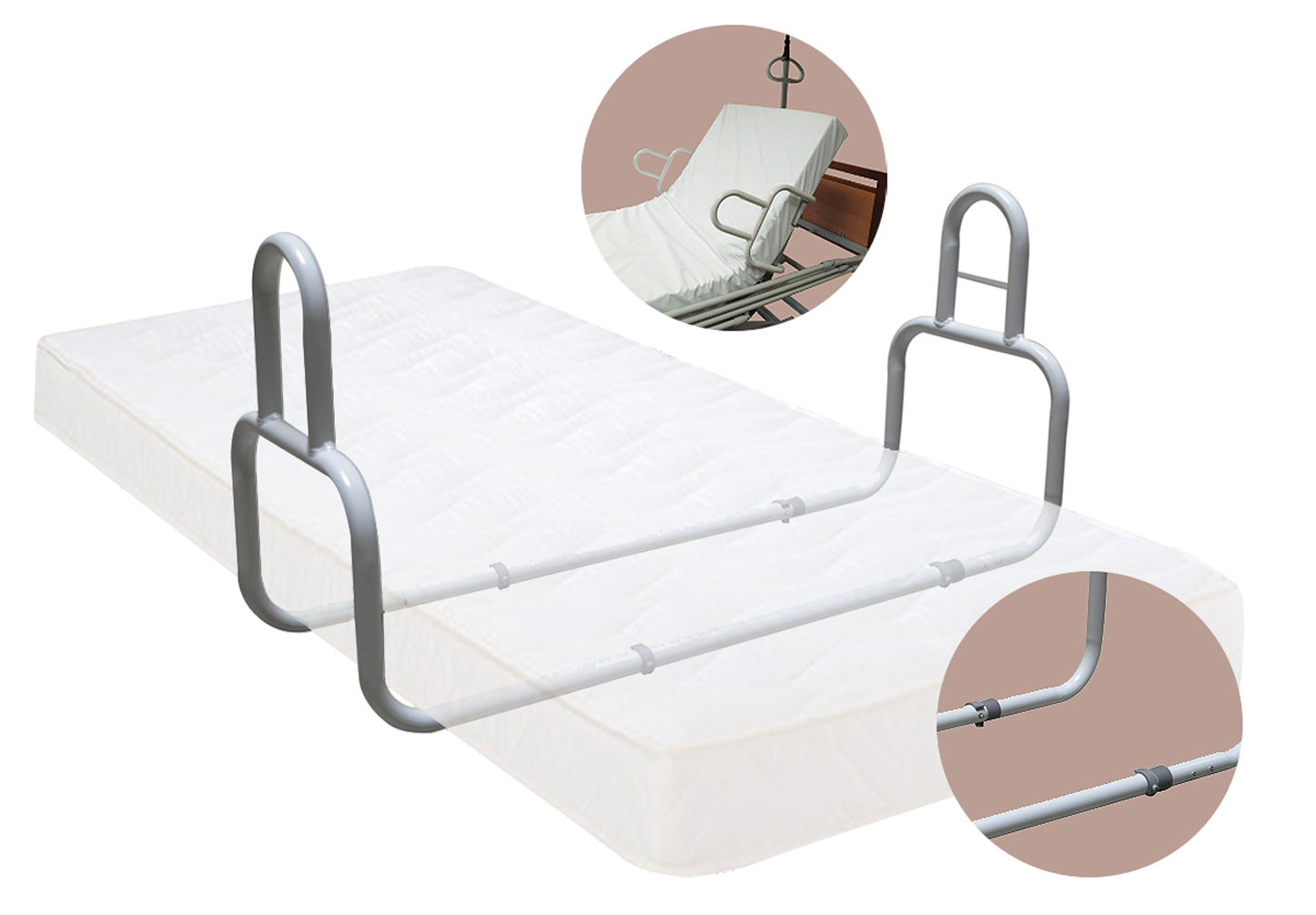 Double Poignée Sortie de Lit 