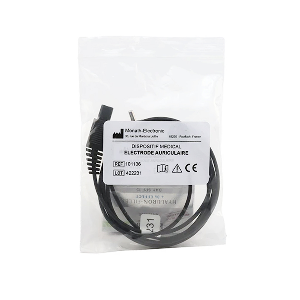 Electrode auriculaire pour kit nerf vague 3DTS 