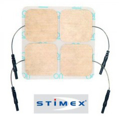Electrodes Stimex - Carré - 5x5cm x4 