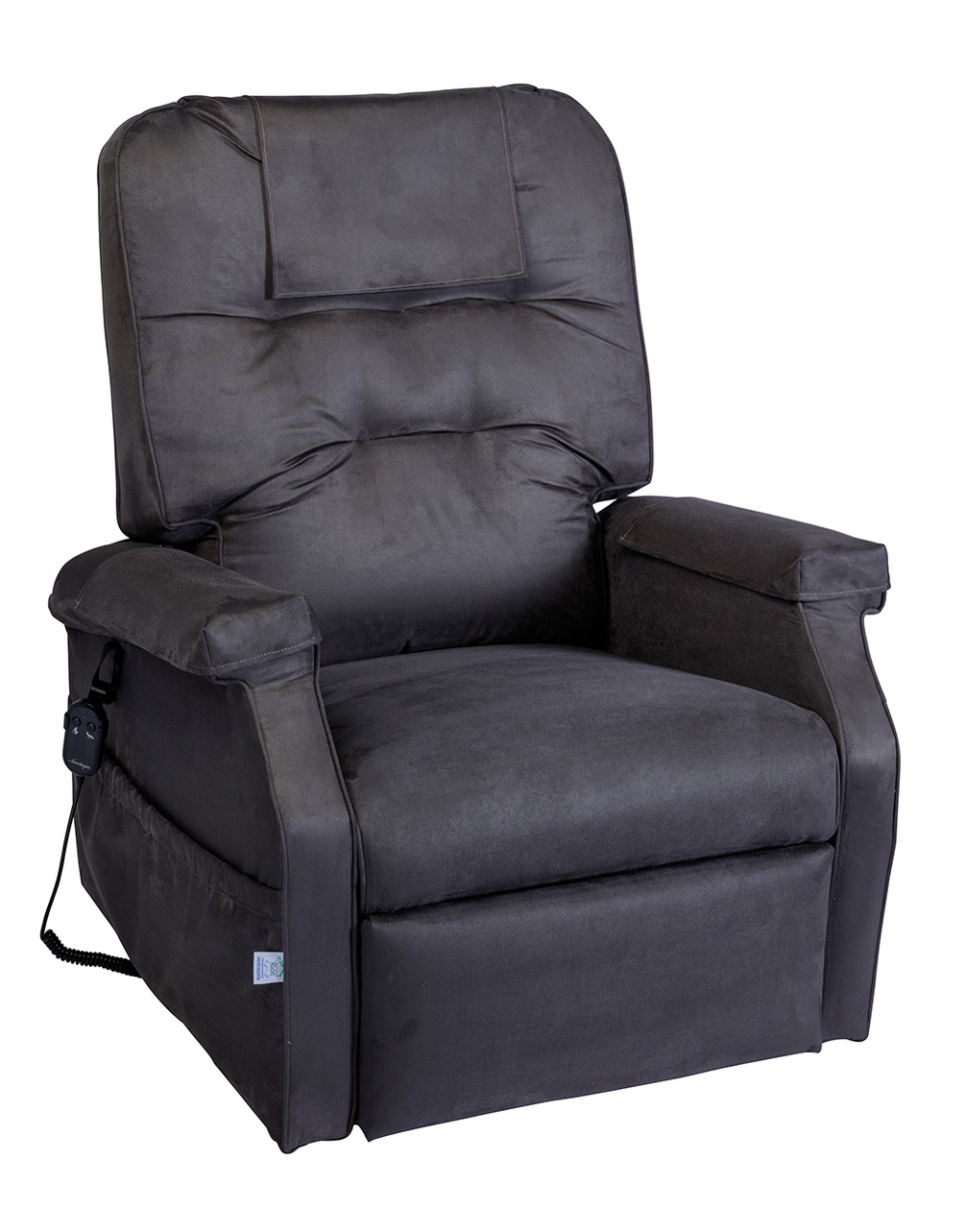 Fauteuil Releveur électrique - 1 moteur - Success - Microfibres Titane 