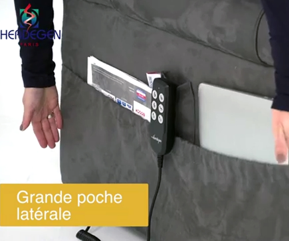 Fauteuil Releveur Electrique - Stylea II - Chocolat 