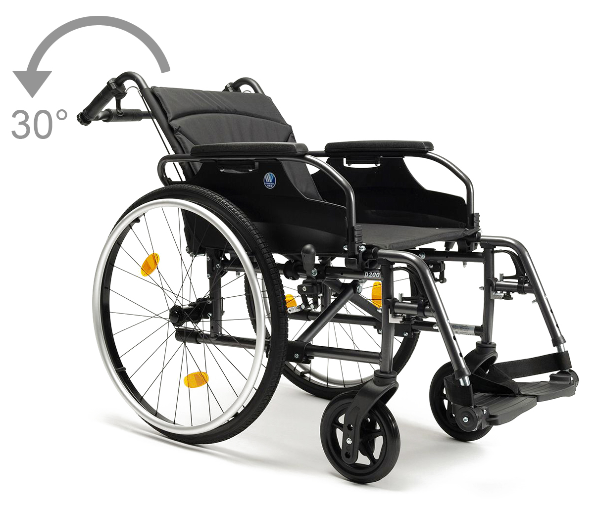 FRM DI VERMEIREN D200 30° B03 GRIS CARBONE 38 - 6''