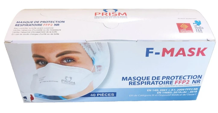 Masque Protection FFP2 - Boite de 40