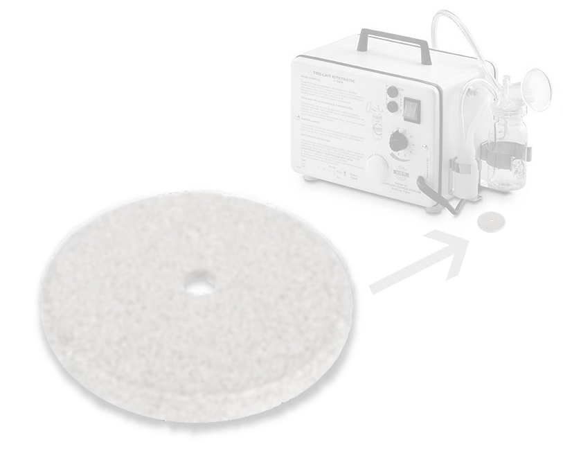 Filtre en mousse pour Tire-Lait Kitetmatic  - Par 10