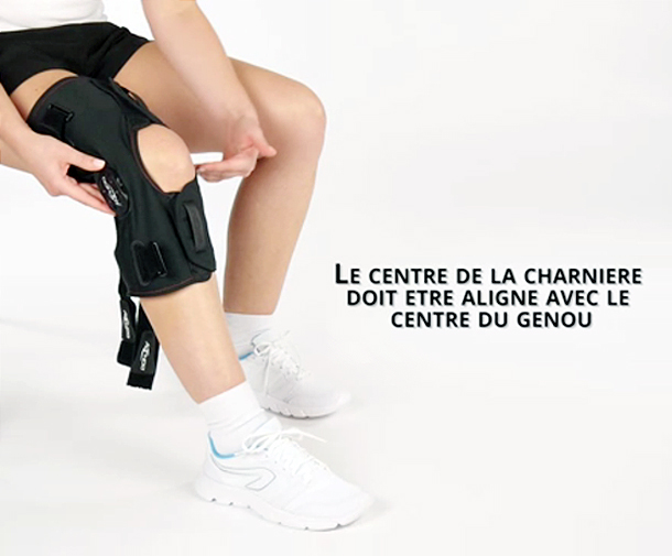 Attelle de Genou - Clima-Flex OA - Interne-Médial - Droit 