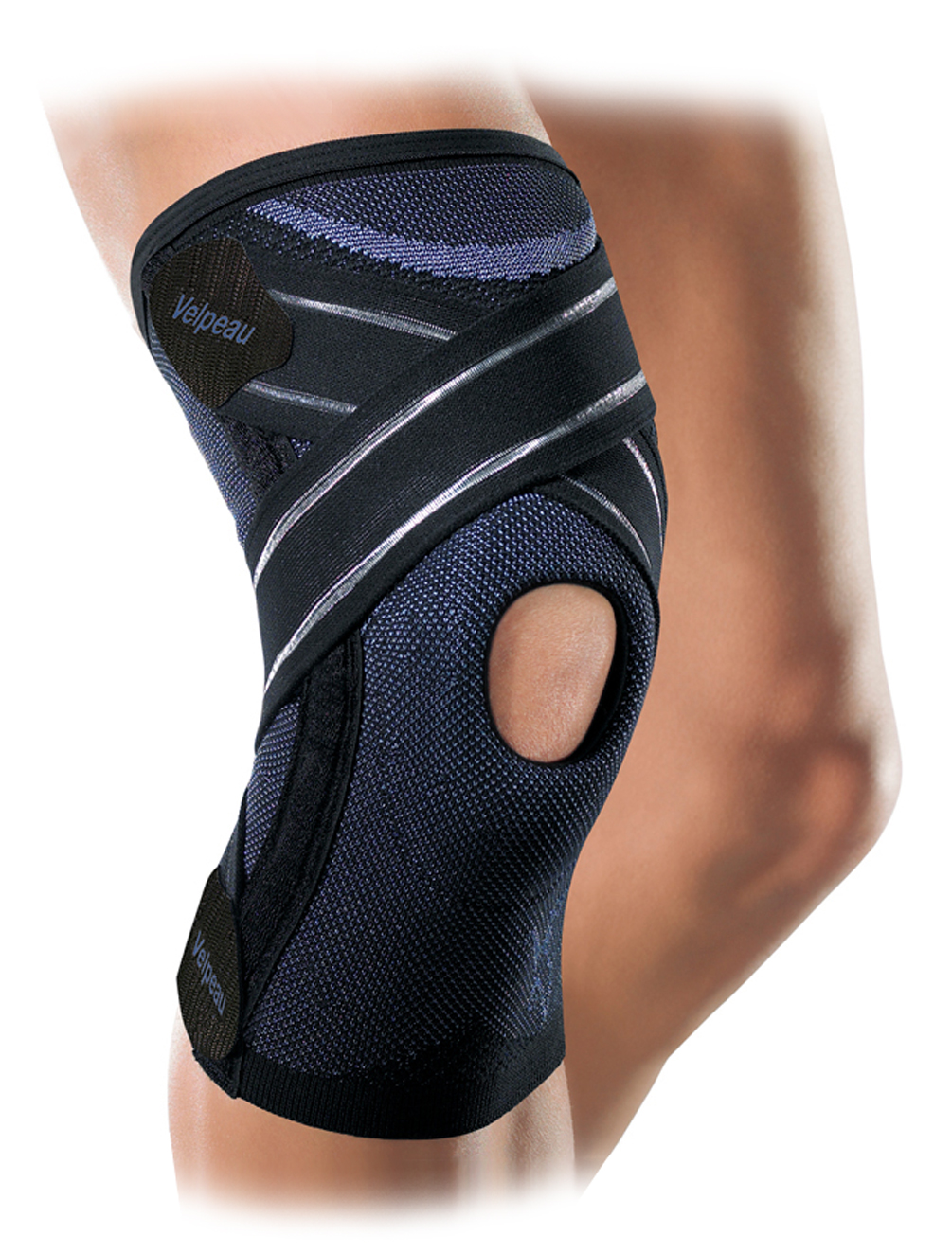 Genouillère Strapping - Laxitéral - Noire 