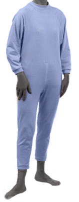 Grenouillère - Manches & Jambes Longues - Molène bleue 