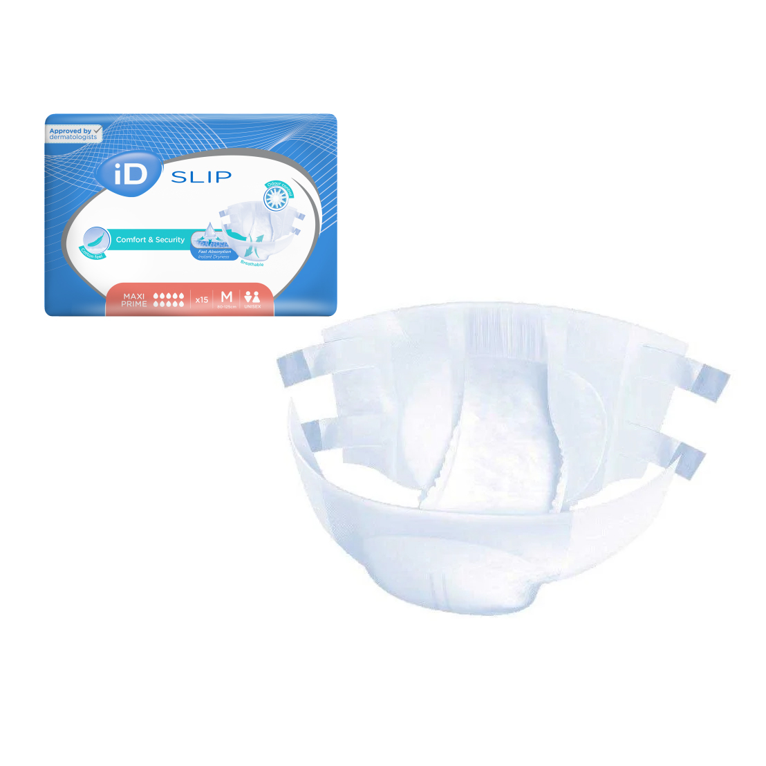 ID Slip - Maxi Prime - Taille M - 3 paquets de 15 - ONTEX