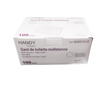 Gants de Toilette - Handy Clean - Boite de 100