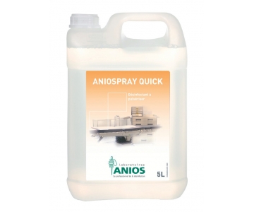 Désinfectant - Aniospray Quick - Bidon de 5 Litres - ANIOS