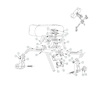 Appui-tête Multi-Positions Articulé pour Fauteuil Roulant Novo Light ou Alto Plus NV Confort - DRIVE