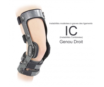 Attelle de Genou - Armor - Action Courte - IC - Droite - DJO