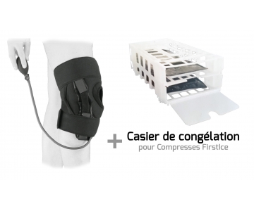 Attelle de Genou - StabiFroid Plus - Casier congélation et Pack froid Combo DFP - SOBER